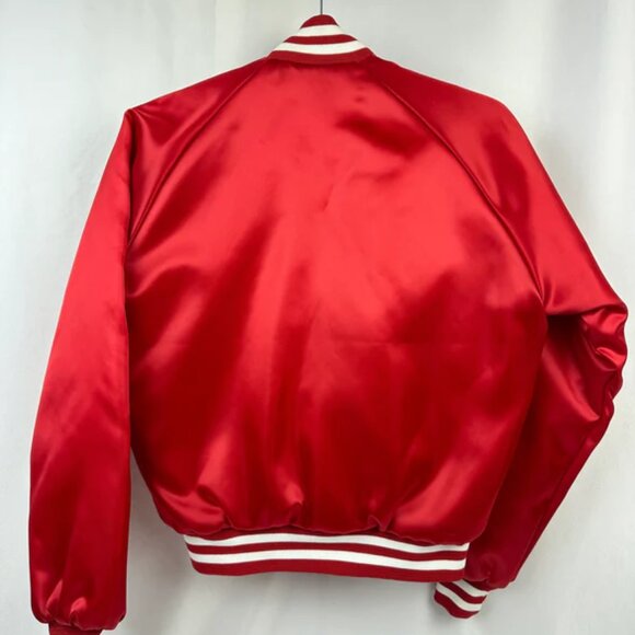 Vintage Detroit Red Wings Bomber Jacket Youth LIKE NEW - Picture 3 of 4